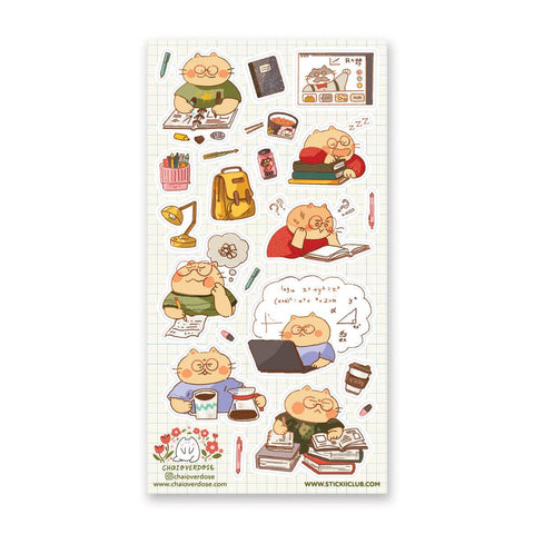 Smarty Cats Sticker Sheet