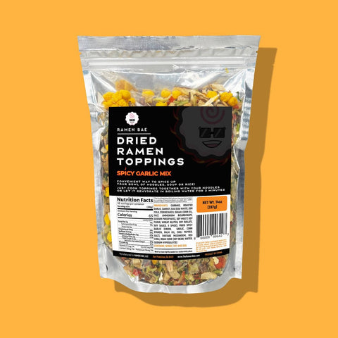 Spicy Garlic Dried Toppings Mix - 14 oz bag