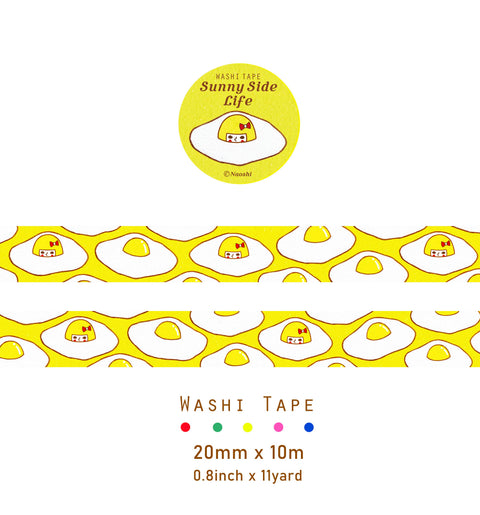 【Washi Tape】Sunny Side Life