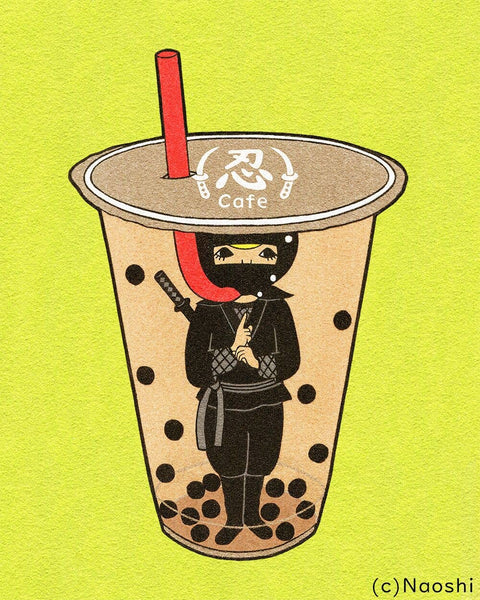 【8×10 Art Print】Boba Ninja
