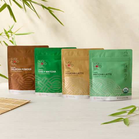 Organic Hojicha Powder - Japanese Roasted Green Tea Powder