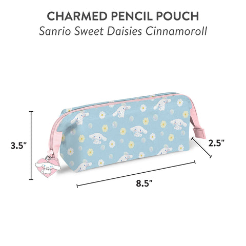 Sanrio Sweet Daisies Cinnamoroll™ Charmed Pencil Pouch