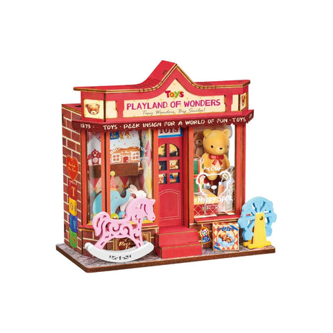 DIY Miniature House Kit: Toy Store