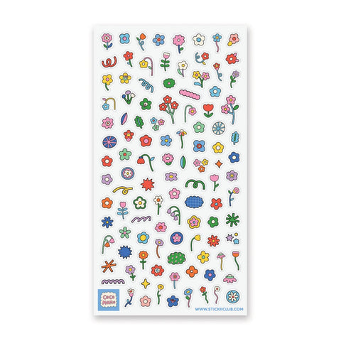 Fun Florals Sticker Sheet