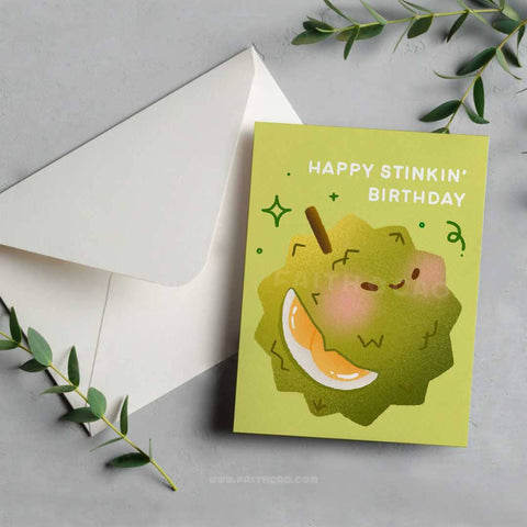 Durian Birthday Card
