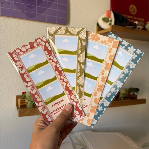 Floral and Fauna Photobooth Frame Magnet