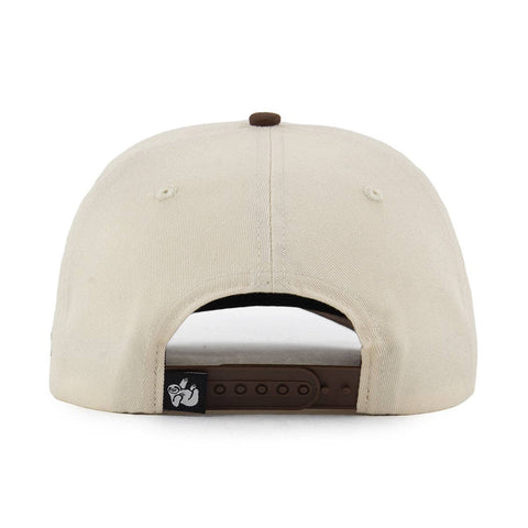 Coffee Upside Down A-Frame Snapback Hat (Natural / Brown) – LIMITED EDITION