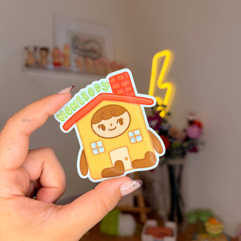 Homebody sticker