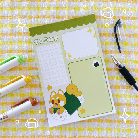 Musu-bi Shiba Inu Dog Notepad