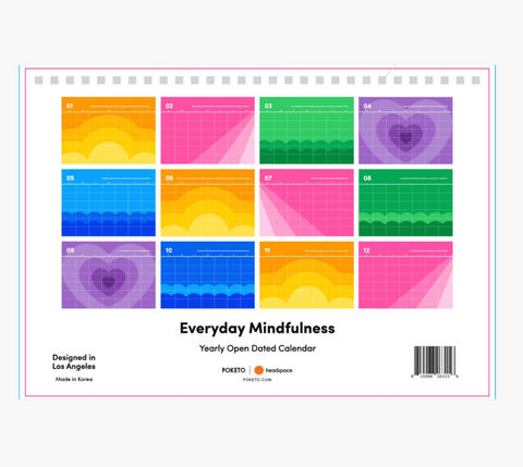 Everyday Mindfulness Calendar x Headspace