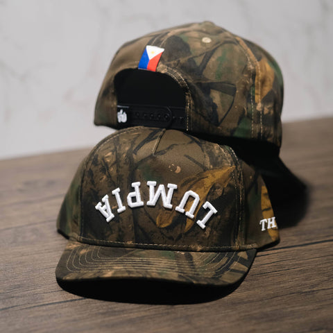 Lumpia Upside Down A-Frame Snapback Hat (Tree Camo) – LIMITED EDITION