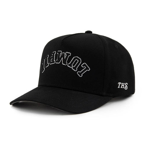 Lumpia Upside Down A-Frame Snapback Hat (Black) – LIMITED EDITION
