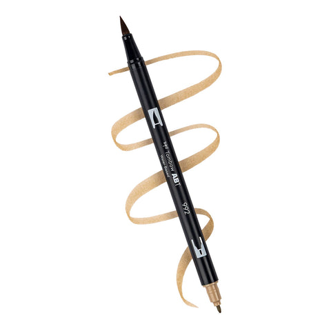 Dual Brush Pen Art Markers, Coffee Break, 6-Pack