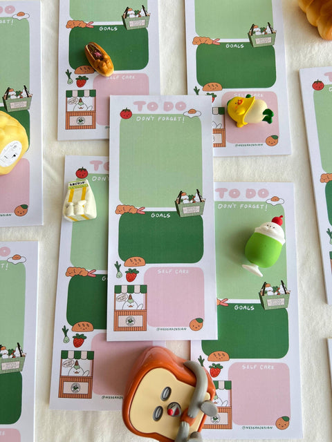 Cute to do note pad