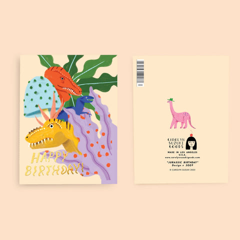 JURASSIC BIRTHDAY - Birthday Card