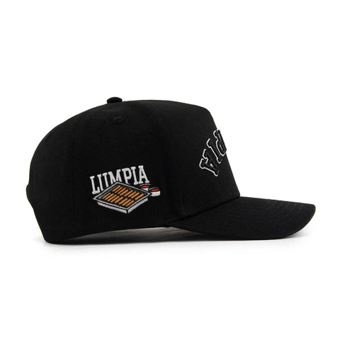 Lumpia Upside Down A-Frame Snapback Hat (Black) – LIMITED EDITION