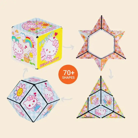 Shashibo Hello Kitty 12-pc Magnetic Puzzle Cube