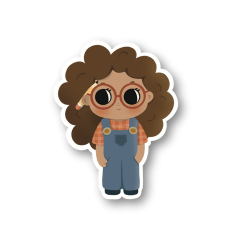 Bestest Teacha Eva Sticker Pack