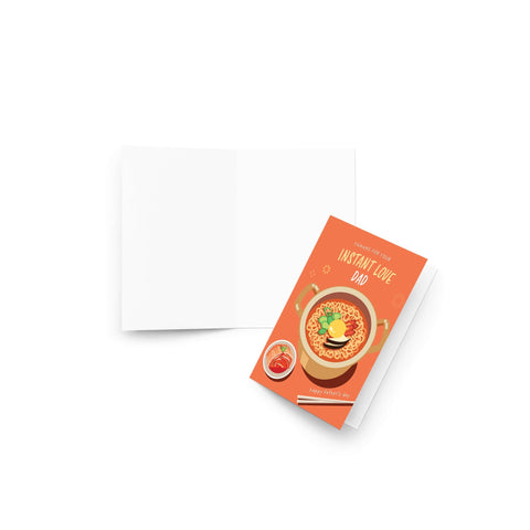Instant Noodle Father's Day Card | Funny Ramen Pot Pun for Dad