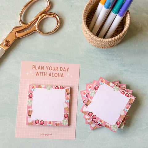 Cute Snacks Sticky Note