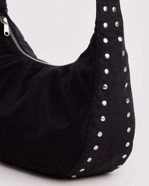 Medium Nylon Crescent Bag