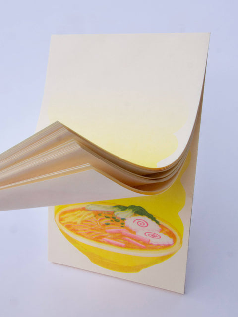 Saimin Noodles Tear-Away Riso Notepad