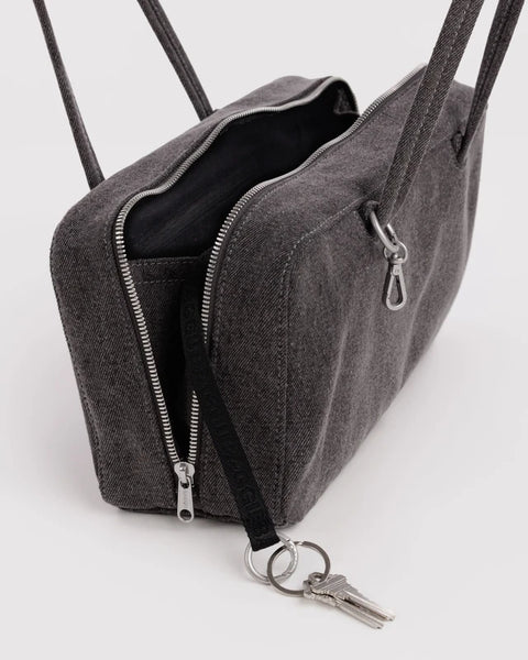 Denim Bowler Bag