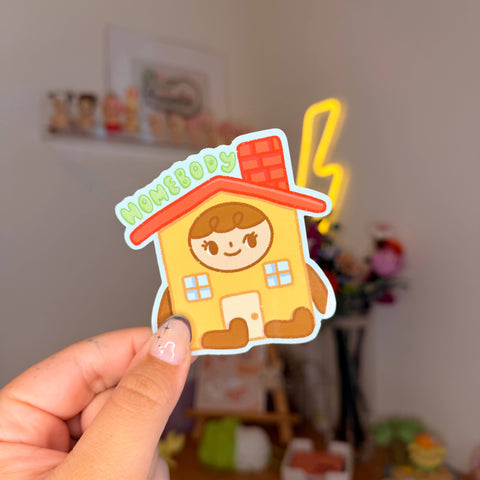Homebody sticker