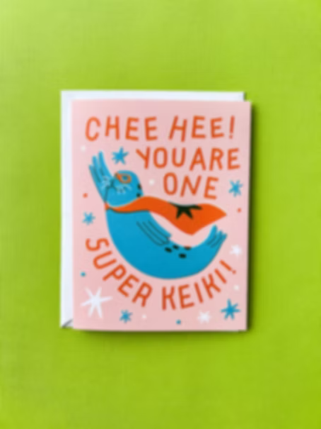 Super Keiki Greeting Card