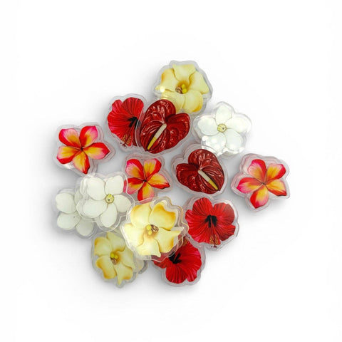 PUAKENIKENI WHITE ACRYLIC PAPER CLIP
