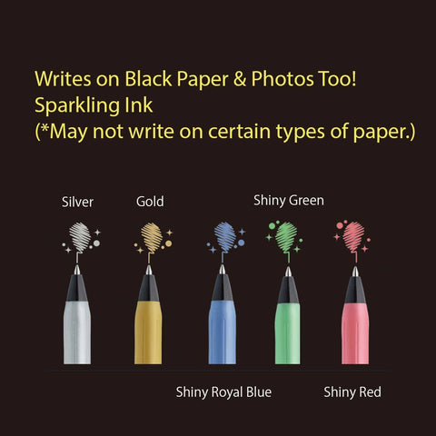 ZEBRA GEL PEN SARASA DECO SHINE 5-COLOR