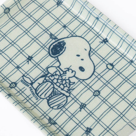 3P4 x Peanuts® - Snoopy Cherry Basket Vintage-Style Tray
