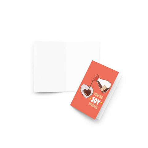 Soy Special | Heart Soy Sauce Funny I Love You Card for Her