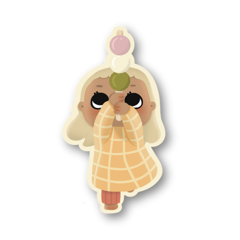 Little Miss Dango Sticker