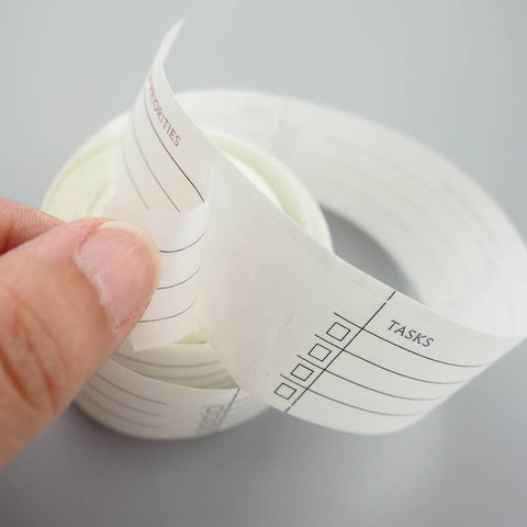 LAOMIS to Do List Writable Washi Stickers
