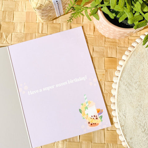 Best-Tea Birthday Card