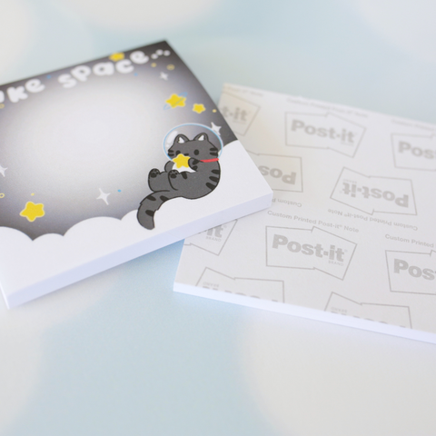 Sticky Notepad - Space Kitty Dream