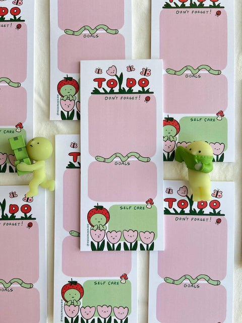 Cute to do note pad