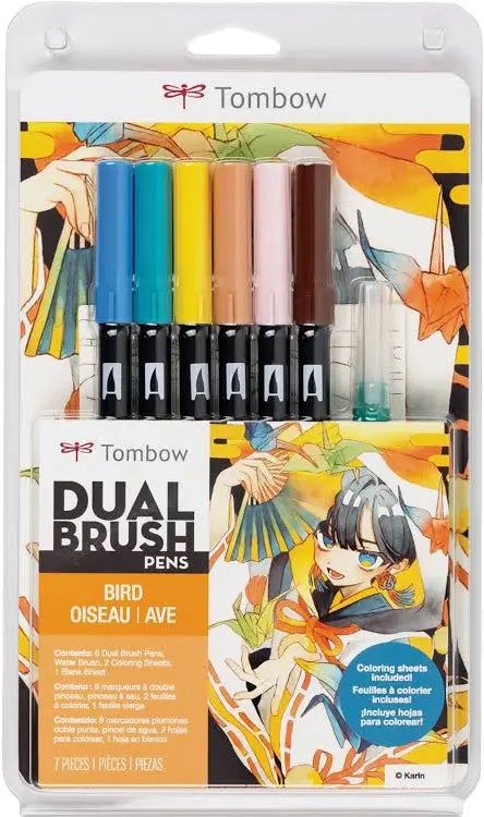 Dual Brush Manga Illustration Sets