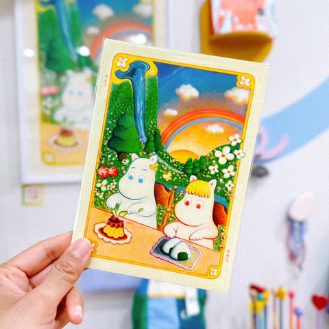 Yuki Umi A4 Art Print- Moomin