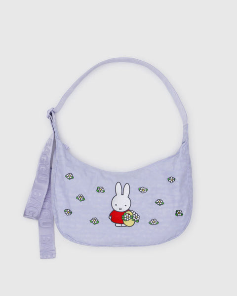 Medium Nylon Crescent Bag