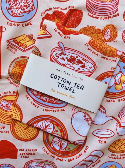 Dim Sum Tea Towel