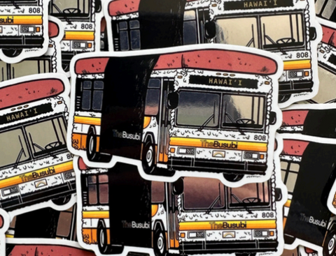 The Busubi Sticker