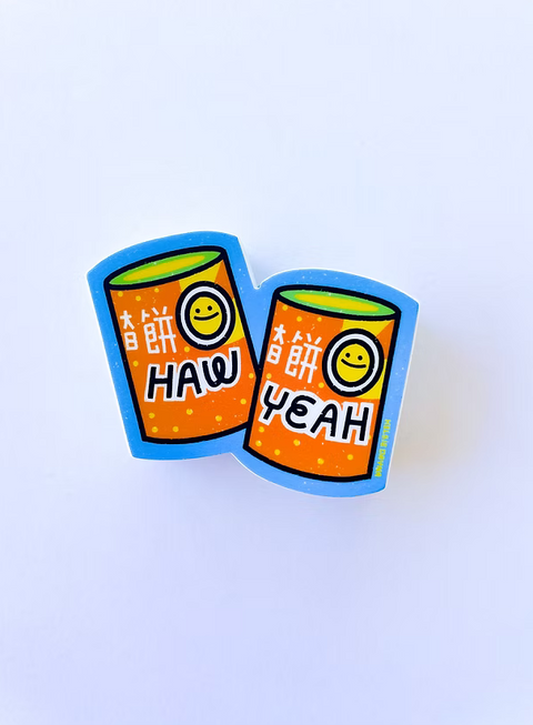 Haw Flake Vinyl Sticker