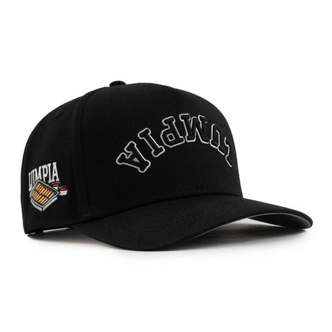 Lumpia Upside Down A-Frame Snapback Hat (Black) – LIMITED EDITION