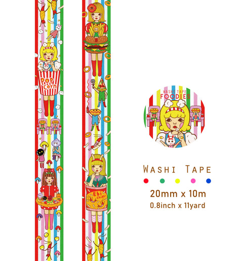 【Washi Tape】Foodies