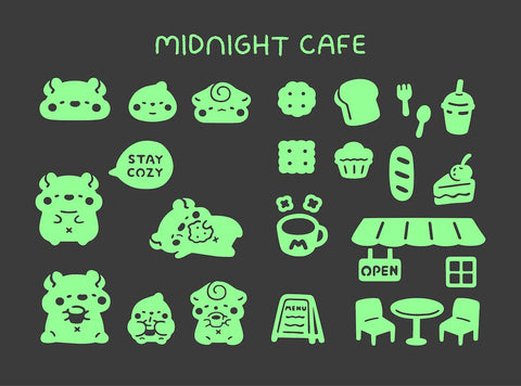 MUFFIN CORNER "Midnight Café"