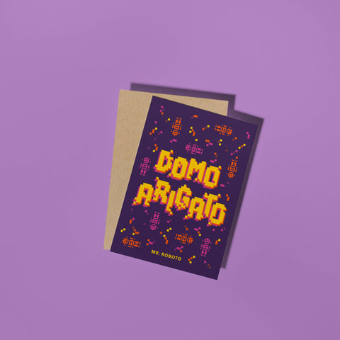 Domo arigato! Mr. Roboto! Card