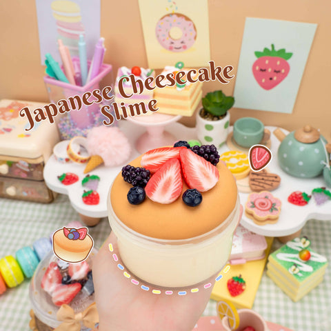 Japanese Cheesecake Butter Signature Dome™ Slime