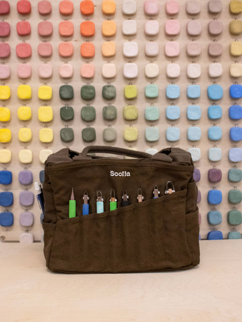 Soolla Studio Artist Bag— Coffee Bean
